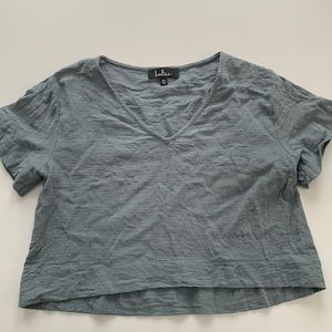 Lulus crop top t-shirt